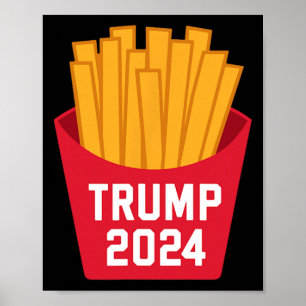 Trump Pommes Frites 2025 Trump 2025 Trump Frites 1 Poster
