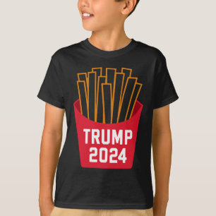Trump Pommes Frites 2025 Trump 2025 Trump Fritten T-Shirt