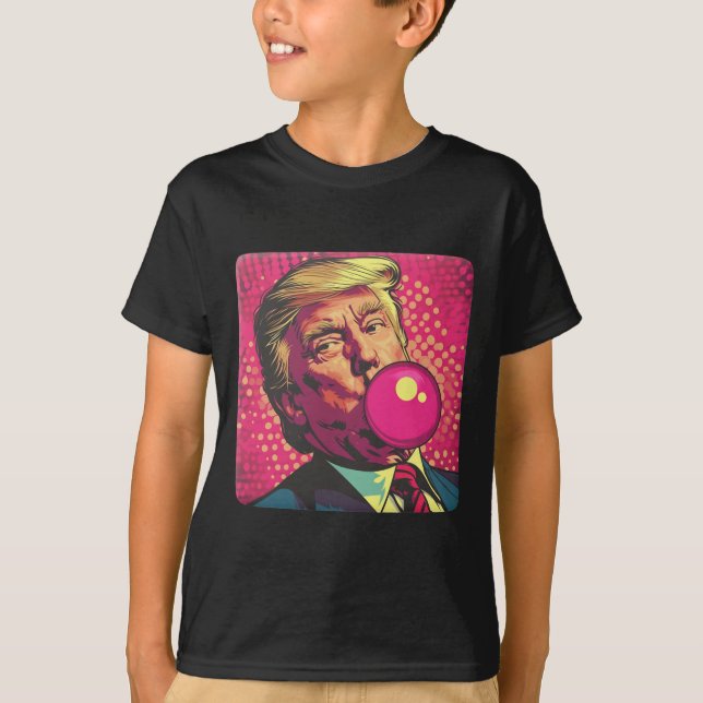 Trump-Pop 2024 T-Shirt (Vorderseite)