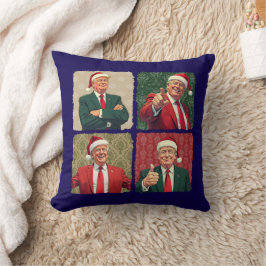 Trump Pop Art Weihnachtskissen Feiertagsdekoration Kissen