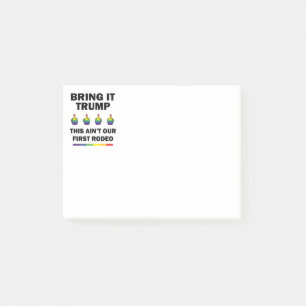 Trump Post-it Klebezettel