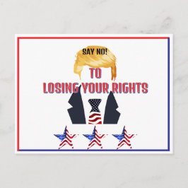 Trump Postcard an Ihren Senator Postkarte