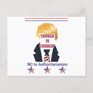 Trump Postcard an Ihren Senator Postkarte