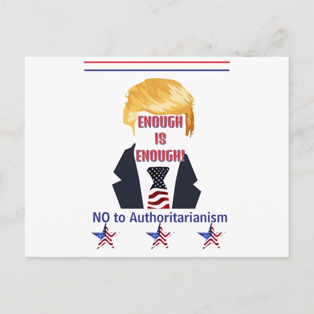 Trump Postcard an Ihren Senator Postkarte (Vorderseite)