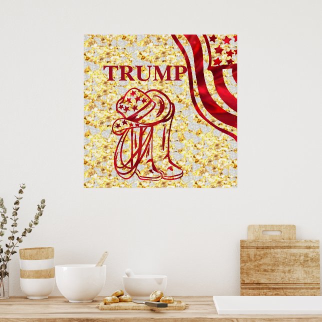 TRUMP POSTER (Küche)
