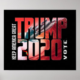 Trump-Poster 2020 in Florida Poster