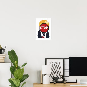 Trump Poster stoppen