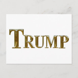 TRUMP POSTKARTE