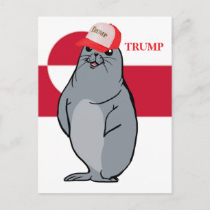 TRUMP POSTKARTE
