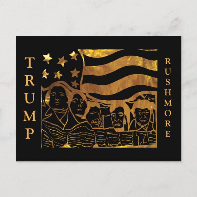 TRUMP POSTKARTE (Vorderseite)