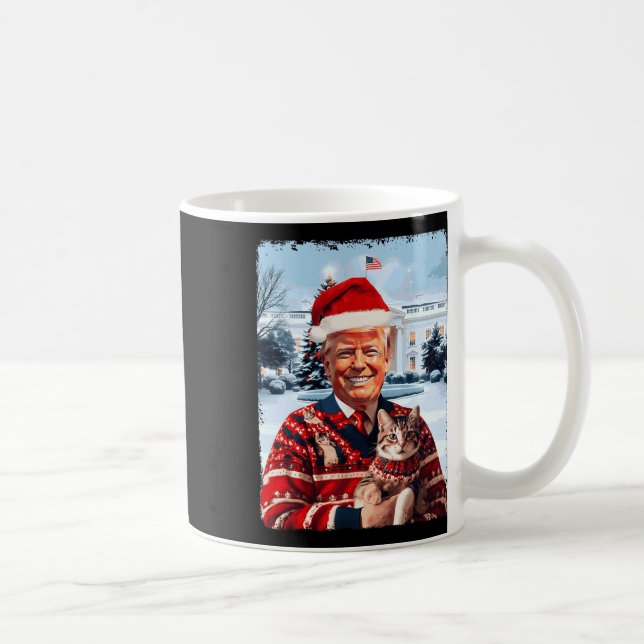 Trump Präsident 47. Weihnachten wieder großartig m Kaffeetasse (Rechts)