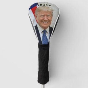 Trump-Präsident Portrait 🇺 🇸 lächelnd 😁 Golf Headcover
