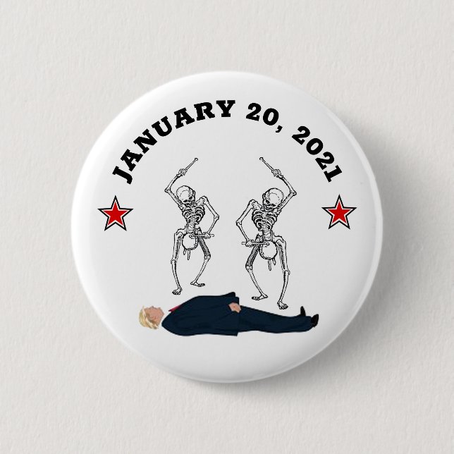 Trump-Präsidentschaft: 20.01.2017 — 20.01.2021 Button (Vorderseite)