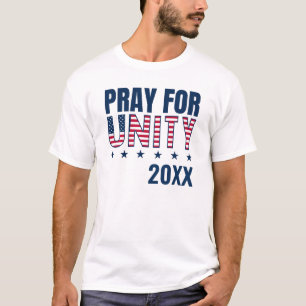 Trump PRAY for UNITY 2024 Präsidentschaftswahl T-Shirt