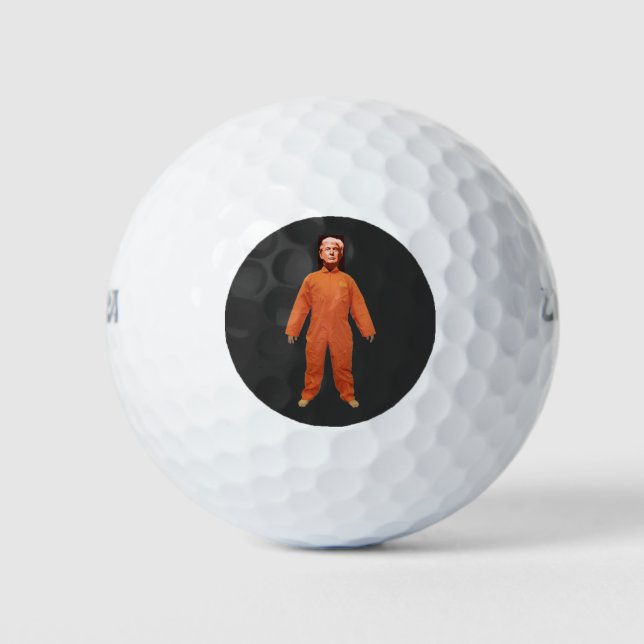 Trump Prisoner Golf Ball (Vorderseite)