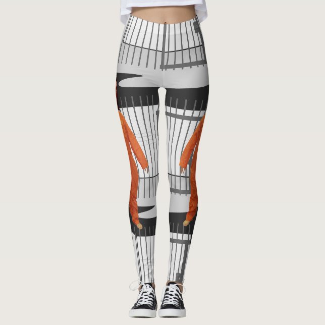 Trump Prisoner Leggings (Vorderseite)