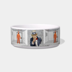 Trump Prisoner Pet Bowl Napf
