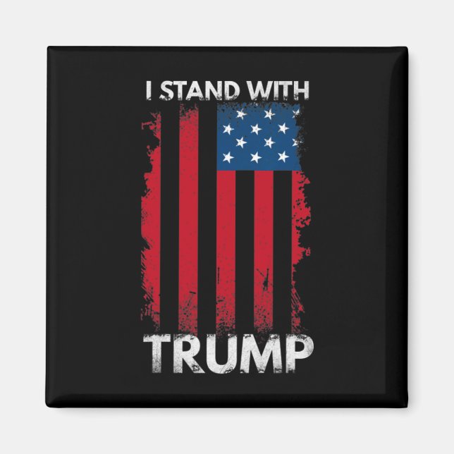 Trump Pro Trump-Unterstützer 1 Magnet (Vorne)