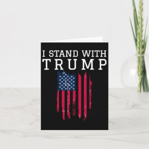 Trump Pro Trump-Unterstützer Karte