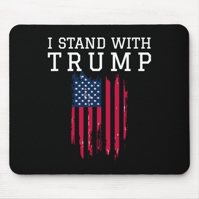 Trump Pro Trump-Unterstützer Mousepad (Vorne)