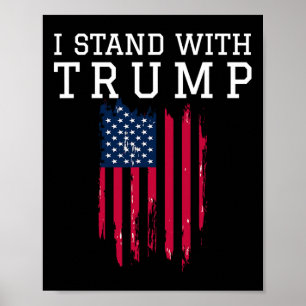 Trump Pro Trump-Unterstützer Poster