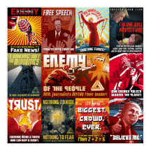 Trump Propaganda Poster, 11:1