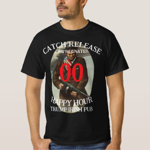 Trump Pub Jersey nummerierte Unterschrift signiert T-Shirt