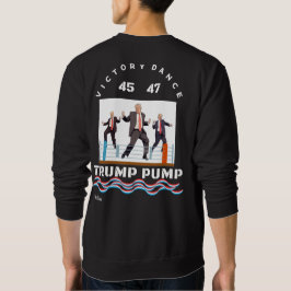 Trump Pump Victory Dance Black T - Shirt