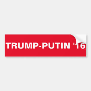 TRUMP-PUTIN '16 AUTOAUFKLEBER