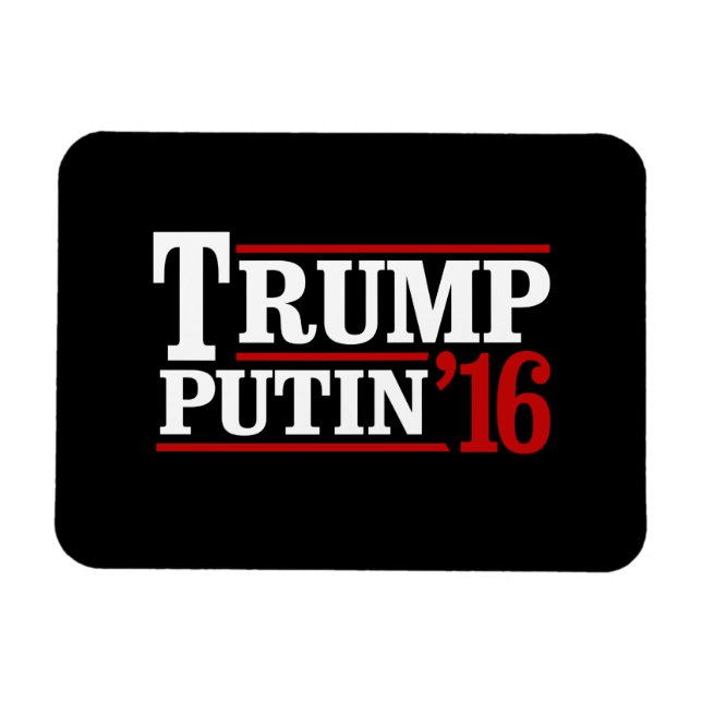 Trump Putin 2016 Magnet (Horizontal)