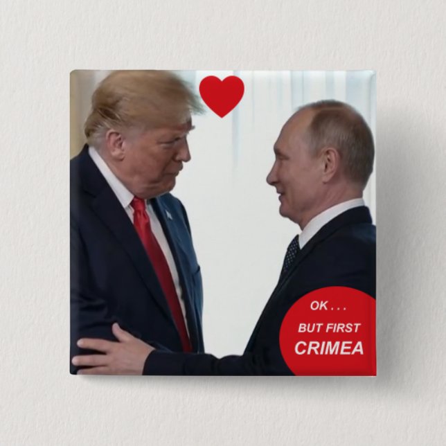 Trump & Putin Button (Vorderseite)