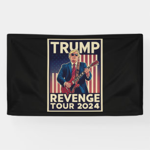 Trump-Rache Tour 2024 - Politische Wahl 2024 Banner