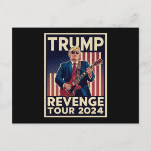 Trump-Rache Tour 2024 - Politische Wahl 2024 Postkarte