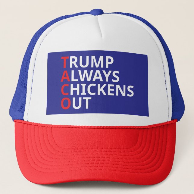 Trump raus truckerkappe (Vorderseite)