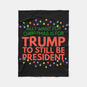 Trump Republikaner Weihnachten 2020 - Alles was ic Fleecedecke