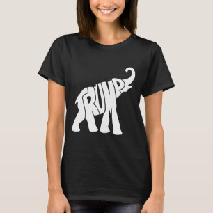 Trump-Republikanisches Elefant-Shirt für Unterstüt T-Shirt