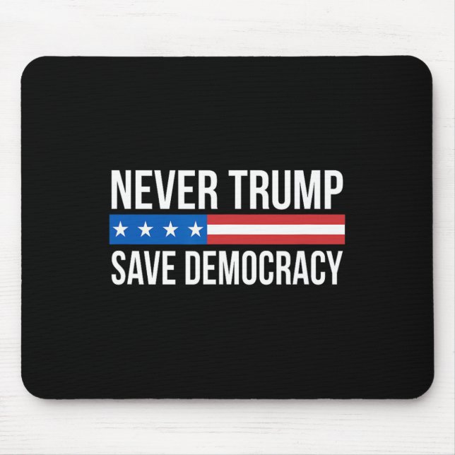 Trump - Rett Demokratie - Mousepad (Vorne)