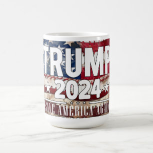 Trump! rett wieder Amerika. Kaffeetasse