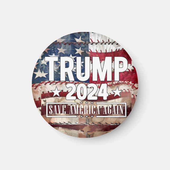 Trump! rett wieder Amerika. Magnet (Vorne)
