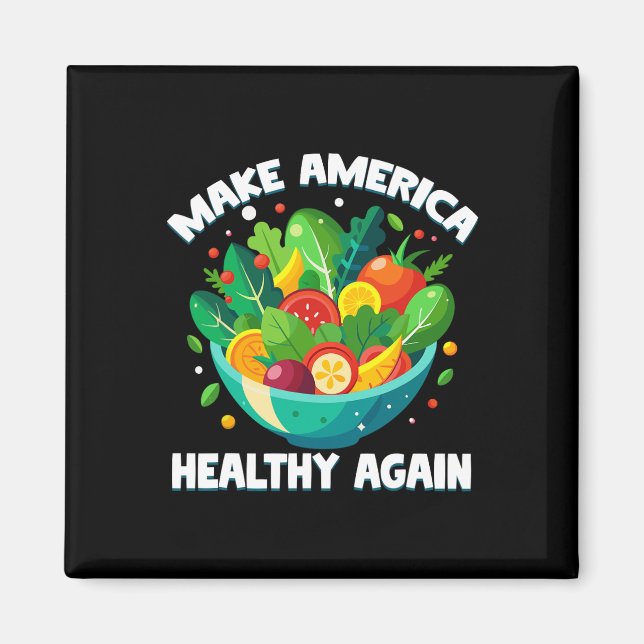 Trump Rfk Jr Mach Amerika  Magnet (Vorne)