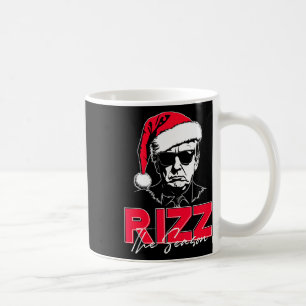 Trump Rizz Die Jahreszeit Weihnachten Funny Donald Kaffeetasse