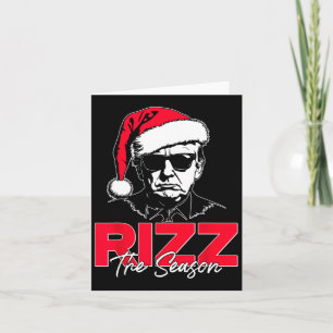 Trump Rizz The Season Funny Trump 2024 Xmas Pink S Karte