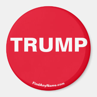 TRUMP-roter Magnet