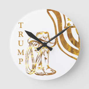 TRUMP RUNDE WANDUHR