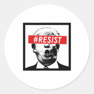 Trump Runder Aufkleber