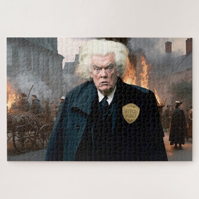 Trump’s Witch Hunt Puzzle (Horizontal)