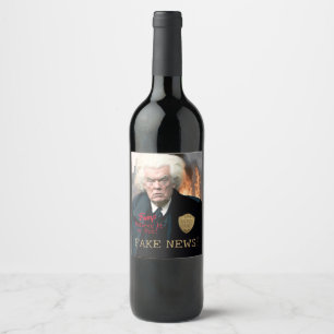 Trump’s Witch Hunt Weinetikett