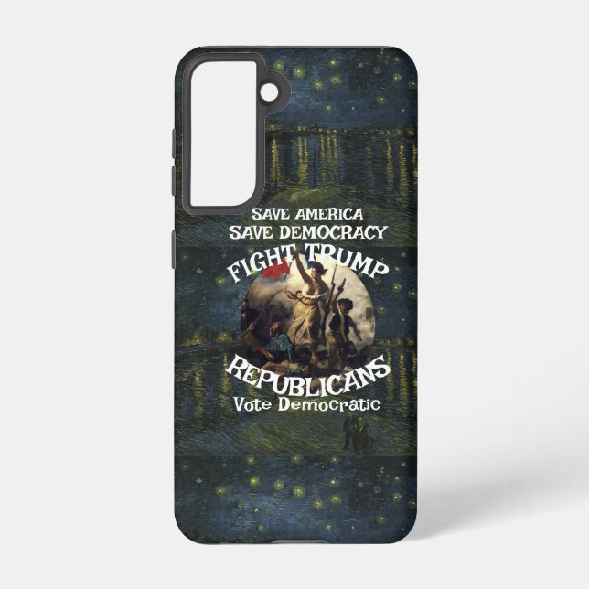 Trump Samsung Galaxy Hülle (Rückseite)