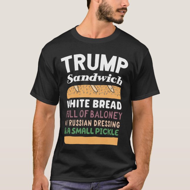 Trump Sandwich T-Shirt (Vorderseite)