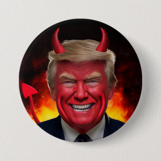 Trump Satan Button